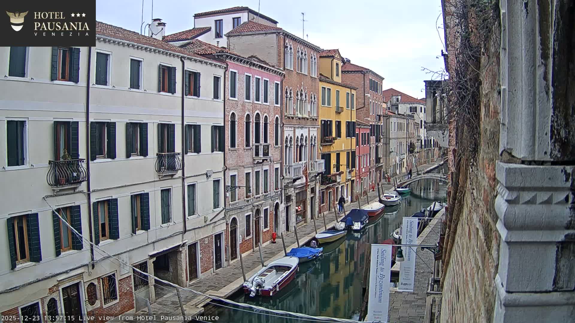 Venice, The View on Small Distributary of Grand Canal - Venice, Veneto, Italy
