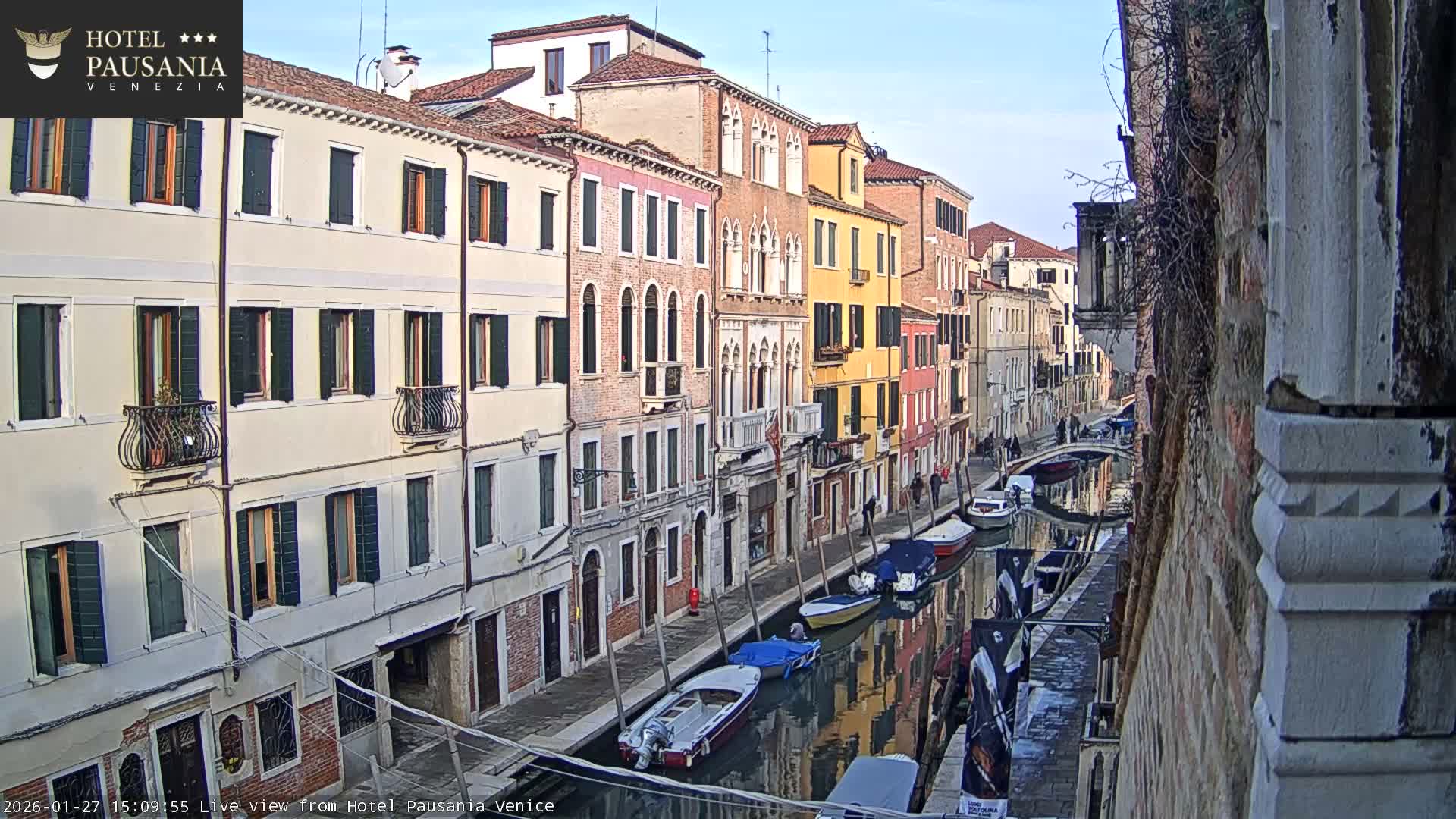Venice, The View on Small Distributary of Grand Canal - Venice, Veneto, Italy