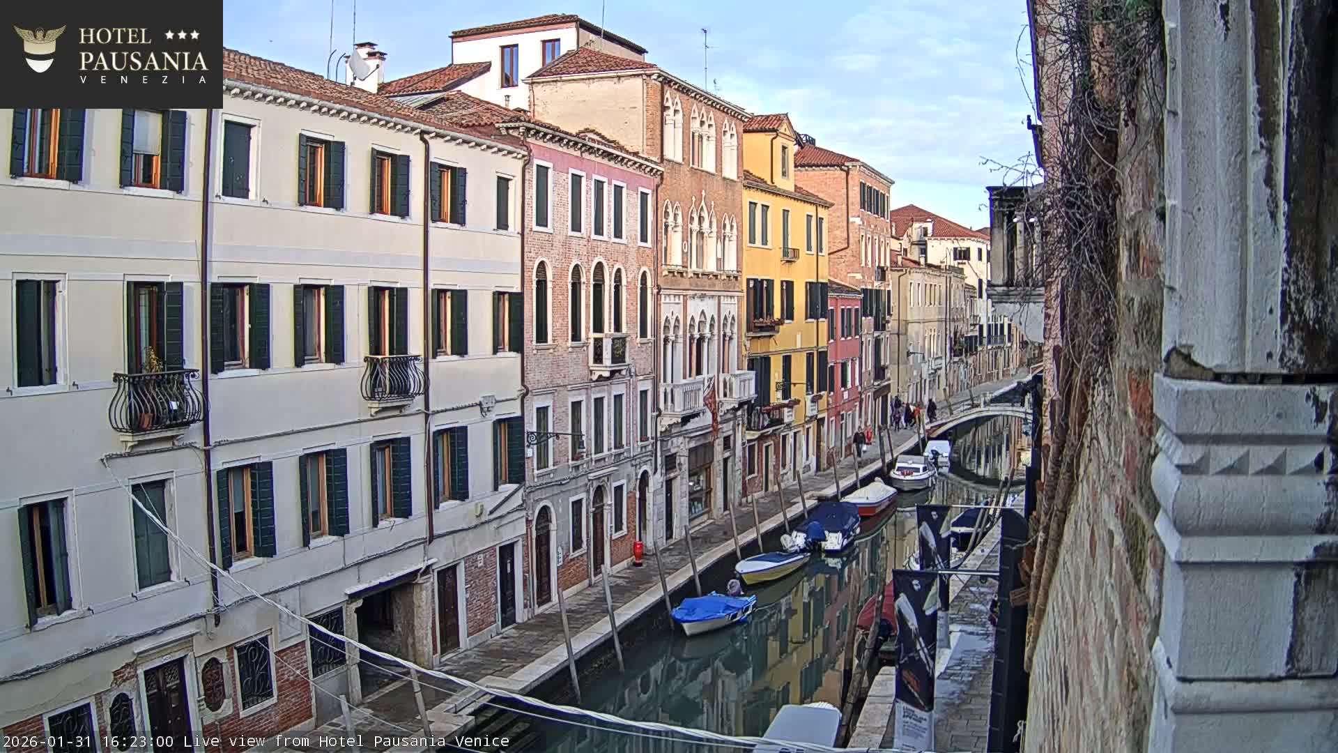 Venice, The View on Small Distributary of Grand Canal - Venice, Veneto, Italy