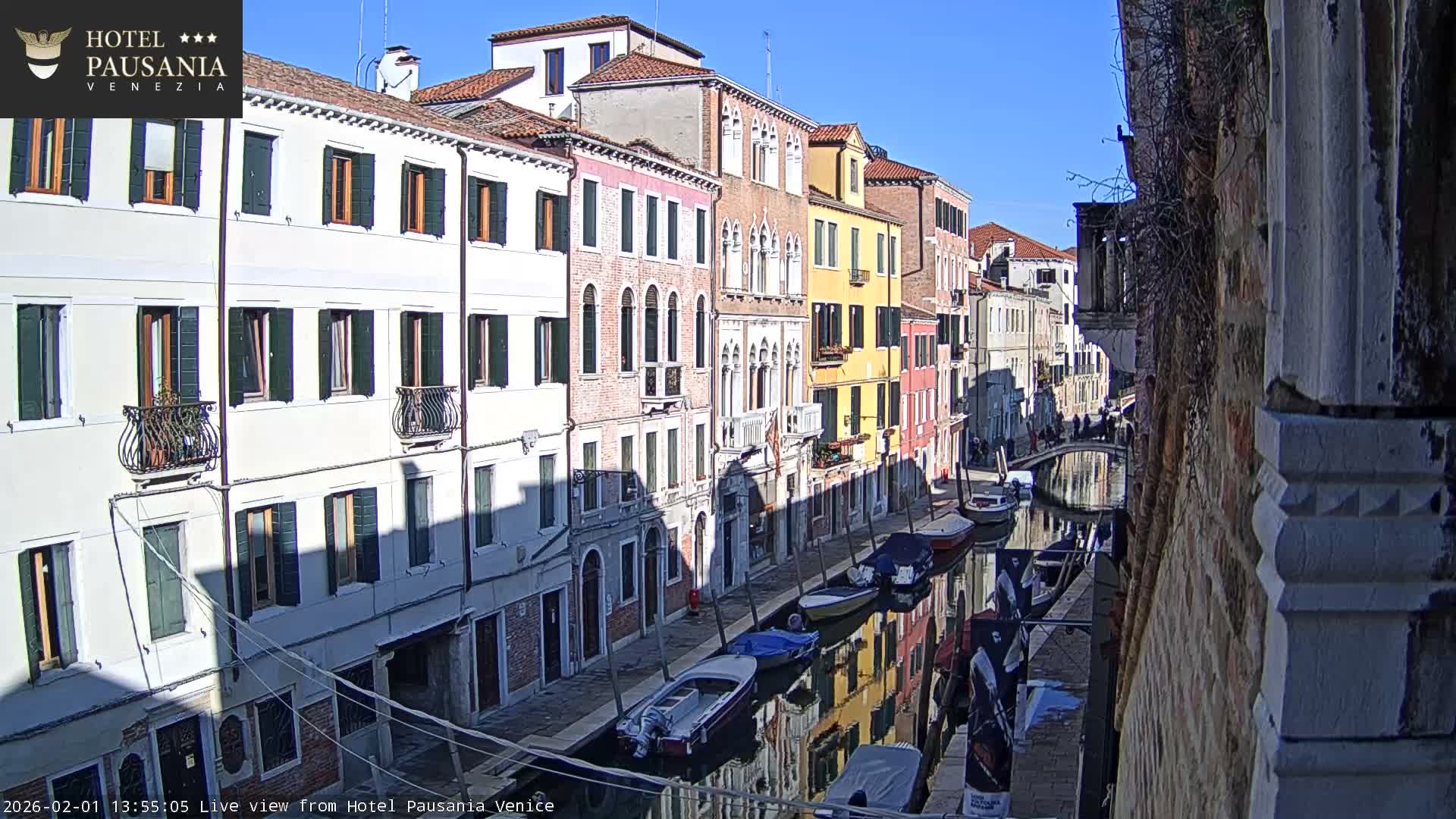 Venice, The View on Small Distributary of Grand Canal - Venice, Veneto, Italy