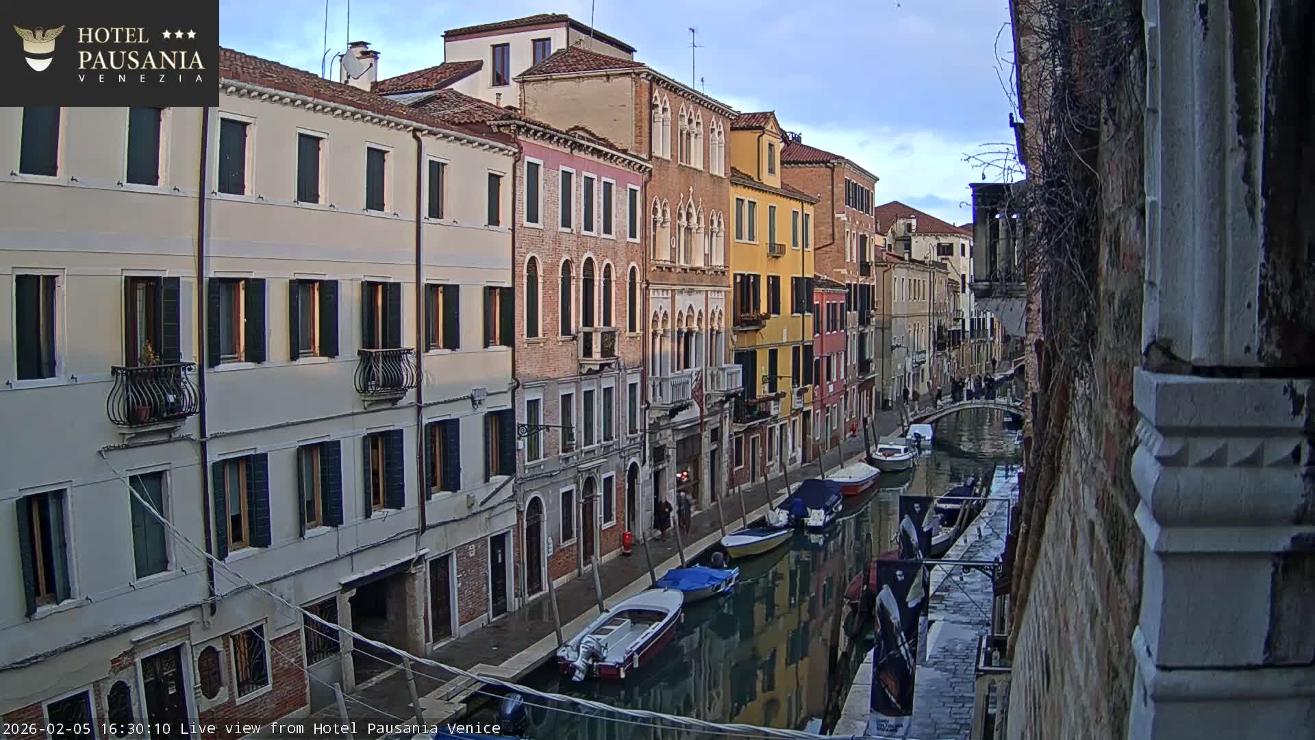 Venice, The View on Small Distributary of Grand Canal - Venice, Veneto, Italy