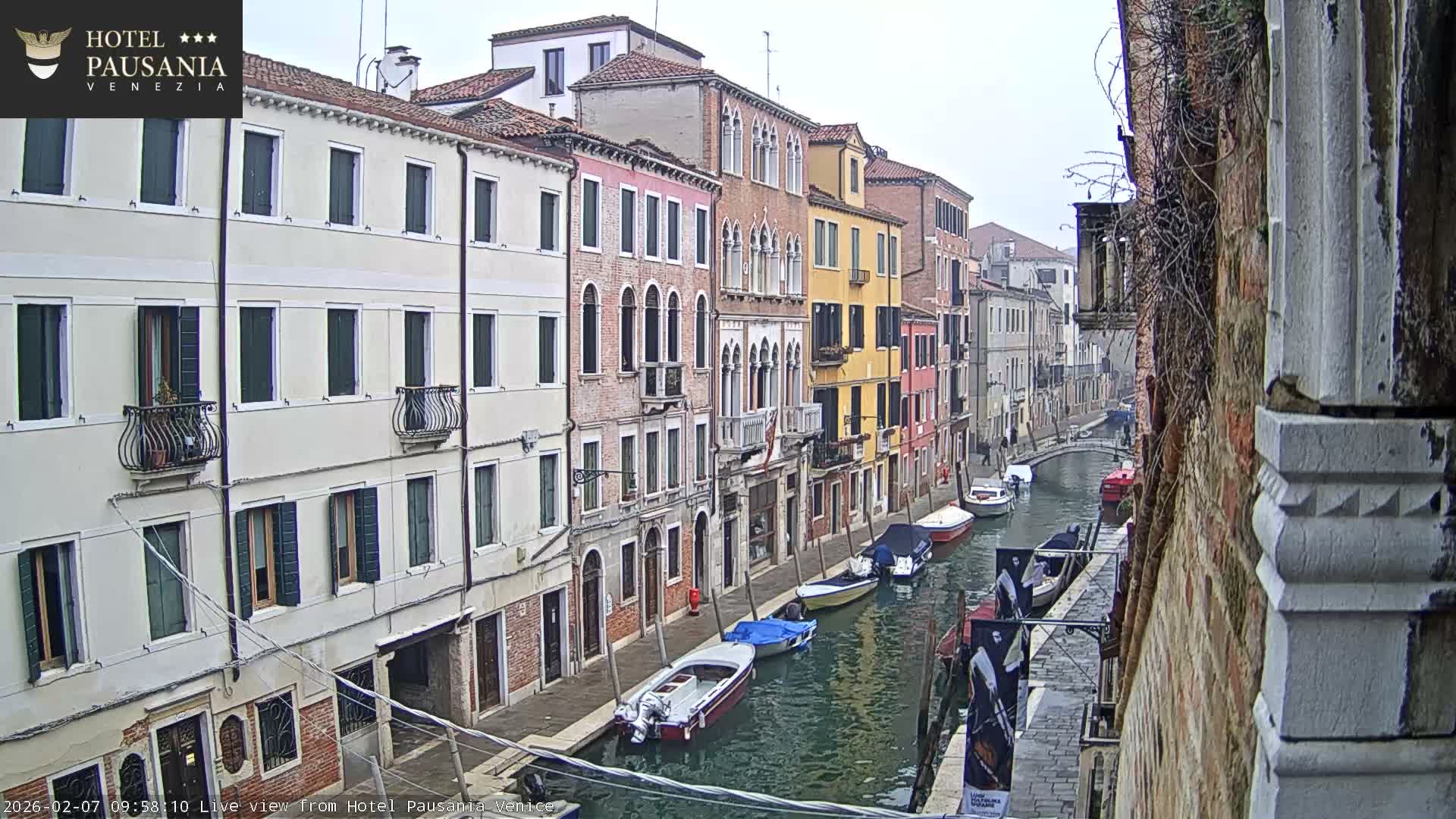 Venice, The View on Small Distributary of Grand Canal - Venice, Veneto, Italy