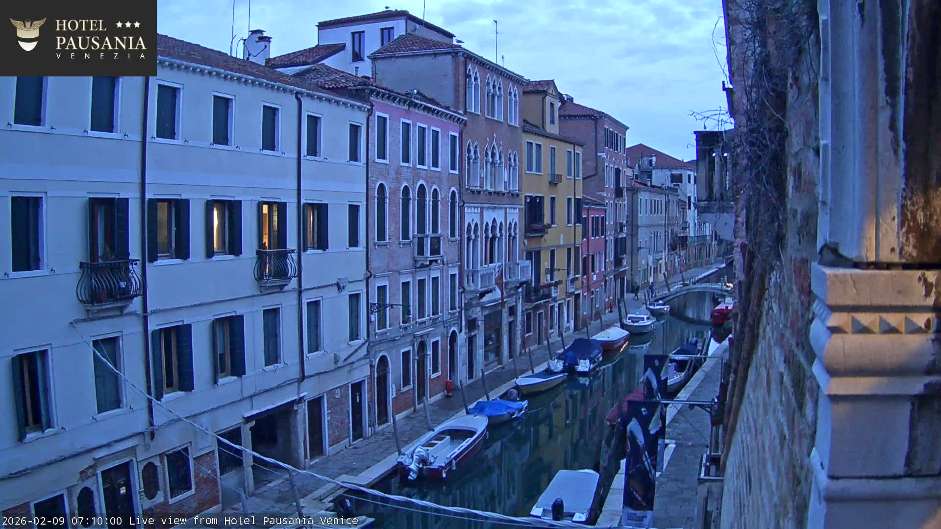 Venice, The View on Small Distributary of Grand Canal - Venice, Veneto, Italy