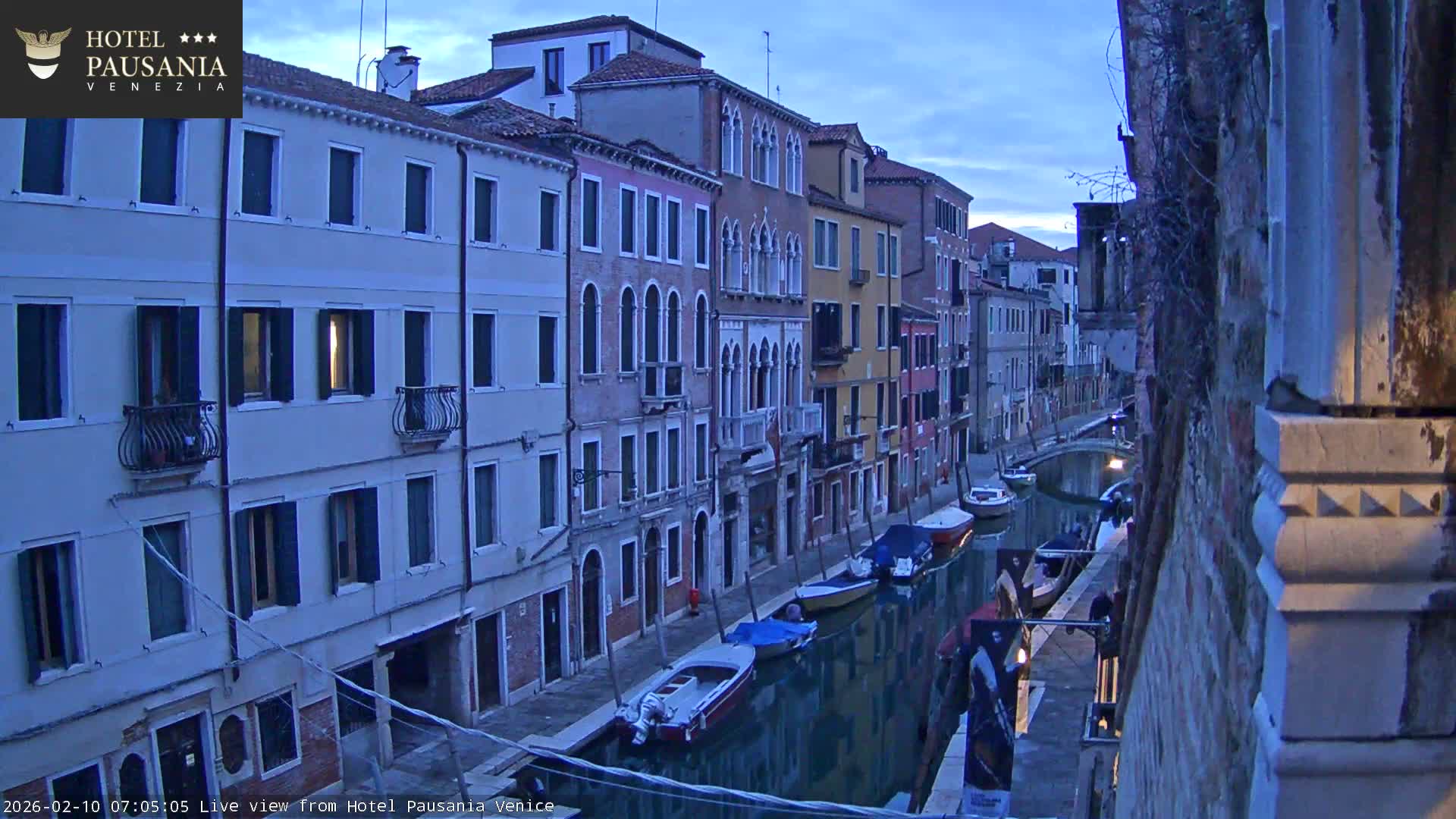Venice, The View on Small Distributary of Grand Canal - Venice, Veneto, Italy