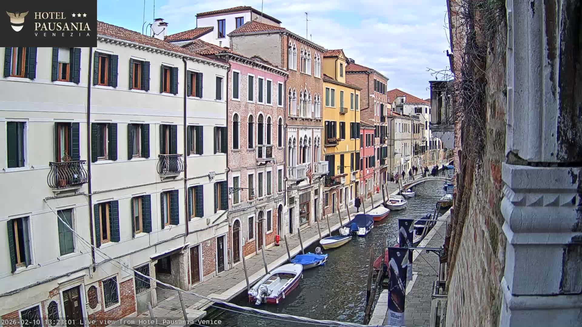 Venice, The View on Small Distributary of Grand Canal - Venice, Veneto, Italy