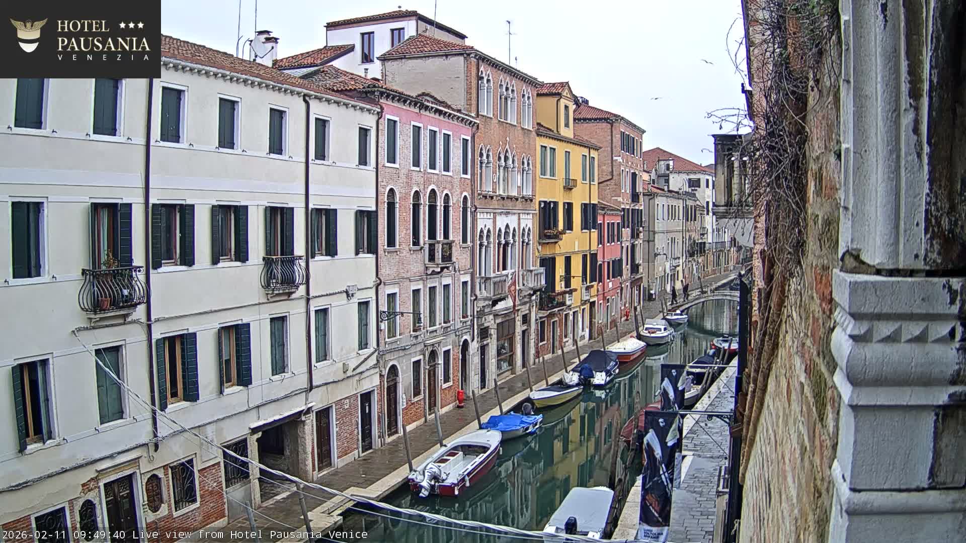 Venice, The View on Small Distributary of Grand Canal - Venice, Veneto, Italy