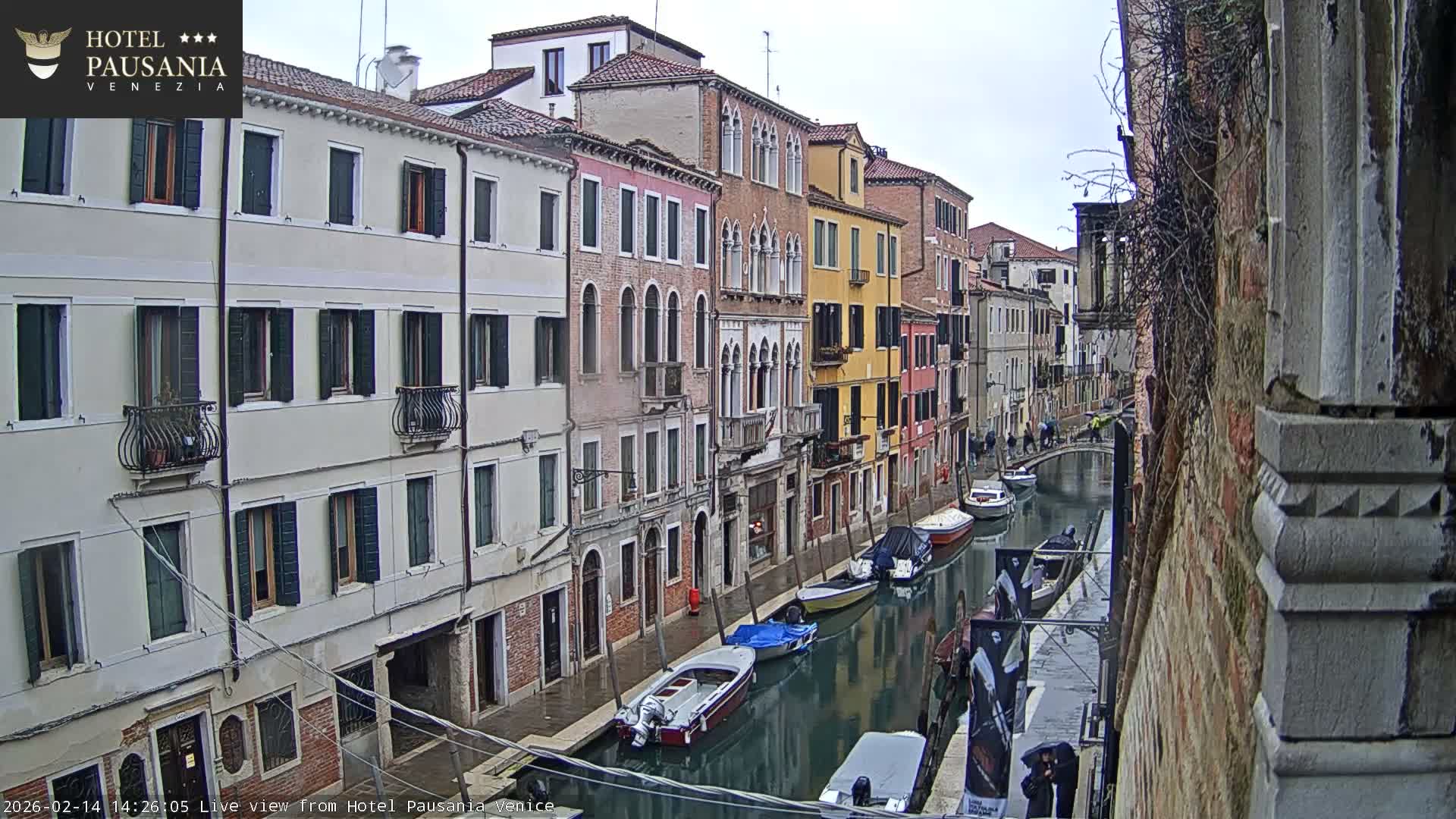 Venice, The View on Small Distributary of Grand Canal - Venice, Veneto, Italy