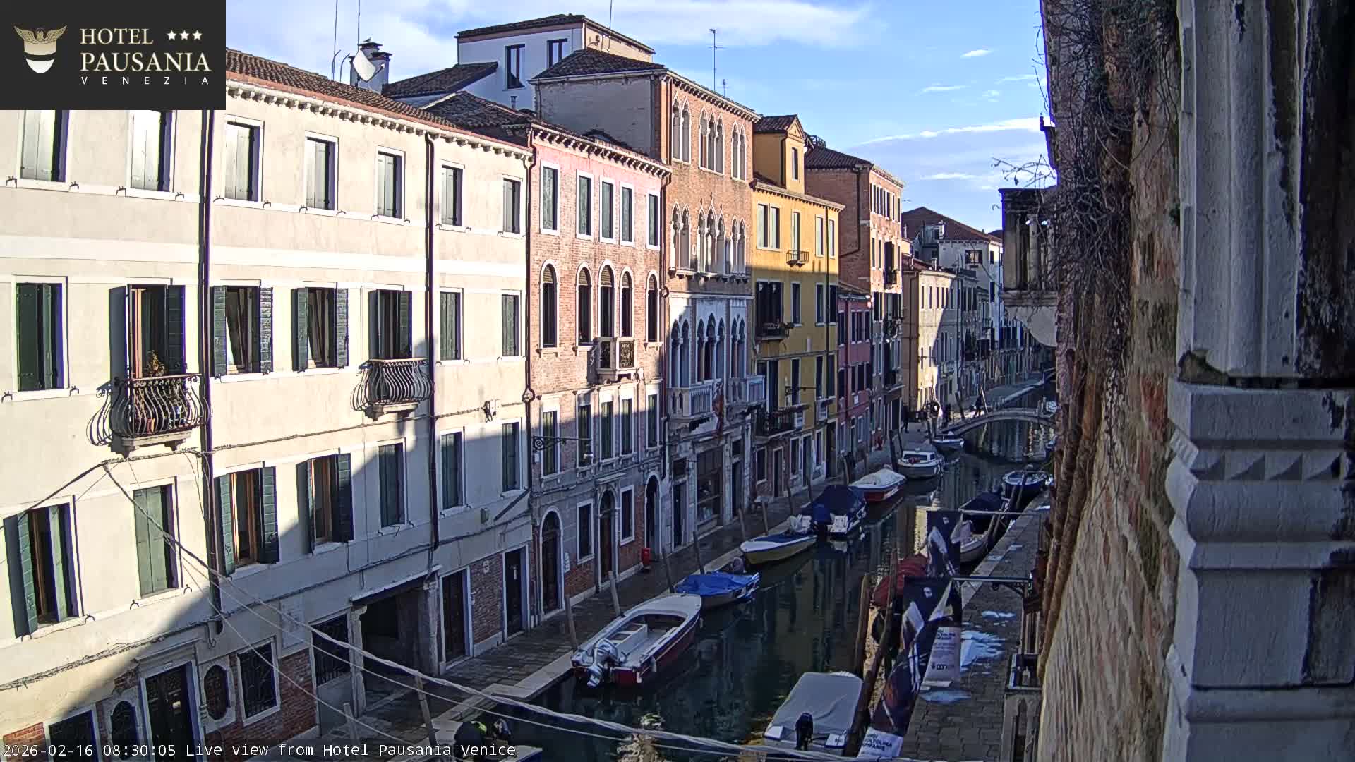 Venice, The View on Small Distributary of Grand Canal - Venice, Veneto, Italy