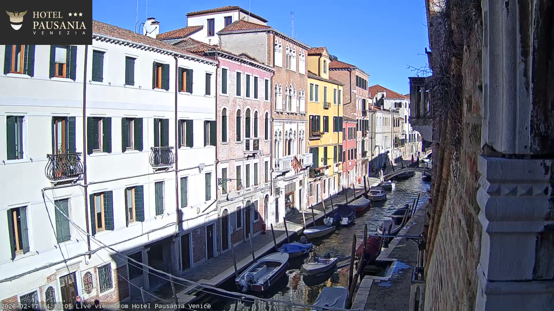 Venice, The View on Small Distributary of Grand Canal - Venice, Veneto, Italy