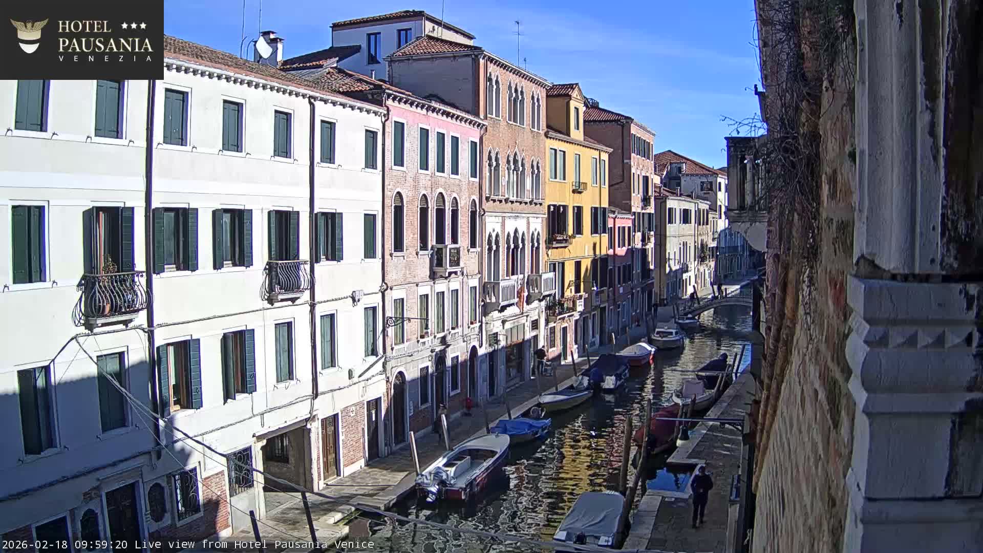 Venice, The View on Small Distributary of Grand Canal - Venice, Veneto, Italy