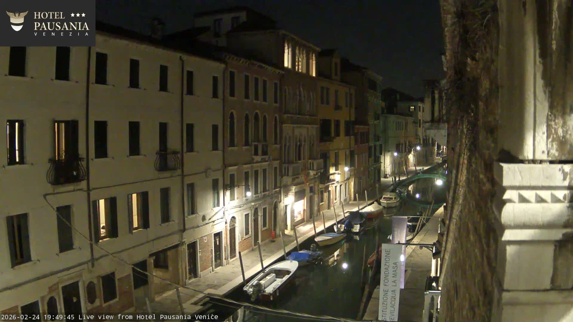 Venice, The View on Small Distributary of Grand Canal - Venice, Veneto, Italy