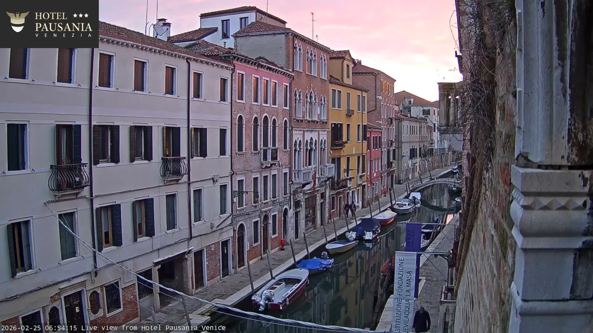 Venice, The View on Small Distributary of Grand Canal - Venice, Veneto, Italy