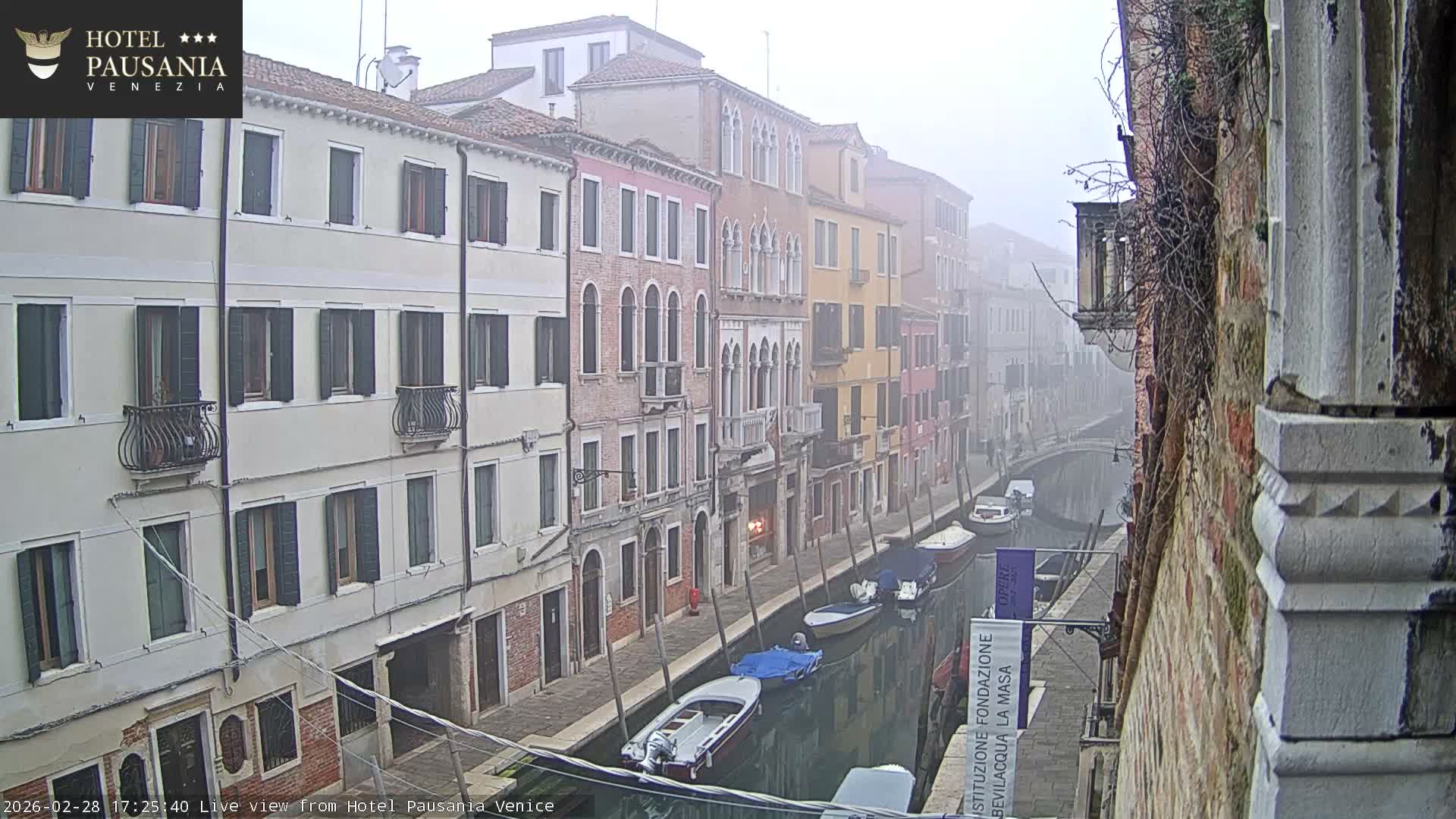 Venice, The View on Small Distributary of Grand Canal - Venice, Veneto, Italy