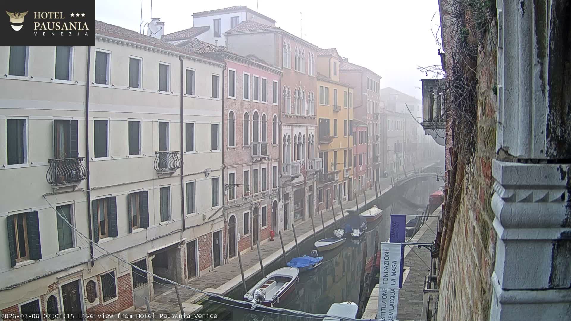 Venice, The View on Small Distributary of Grand Canal - Venice, Veneto, Italy
