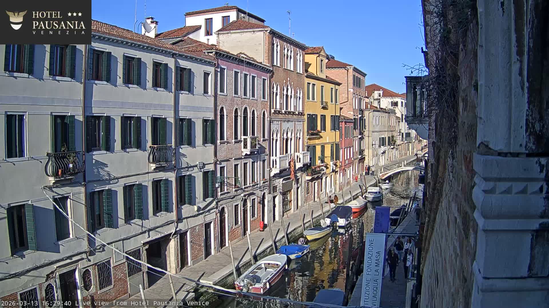 Venice, The View on Small Distributary of Grand Canal - Venice, Veneto, Italy
