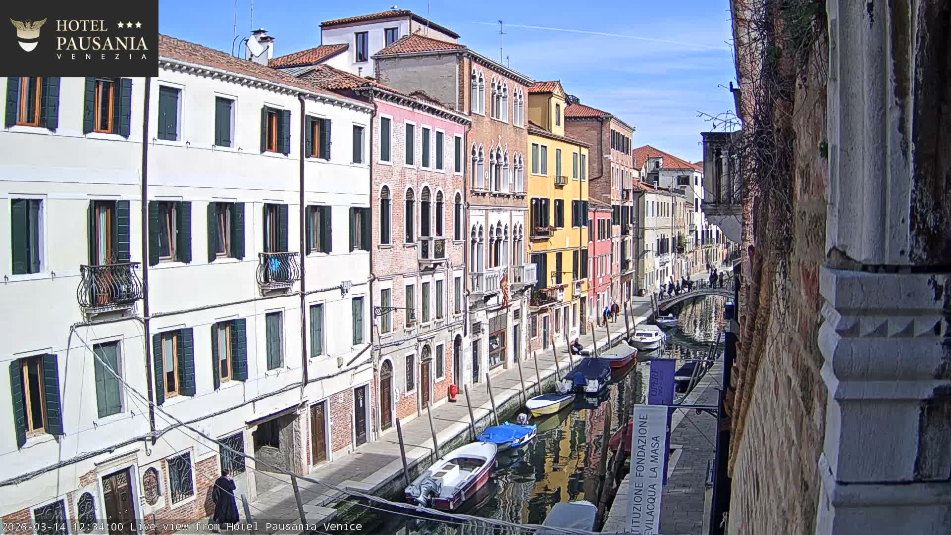 Venice, The View on Small Distributary of Grand Canal - Venice, Veneto, Italy