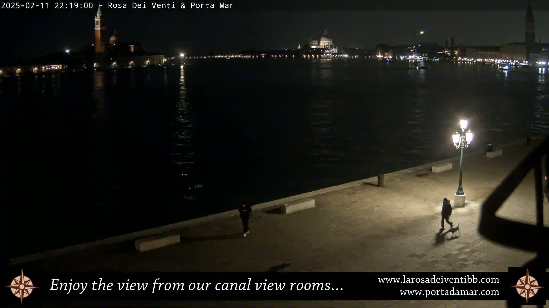 Venice Giudecca Island from San Marco Basin Live Cam - Veneto, Italy