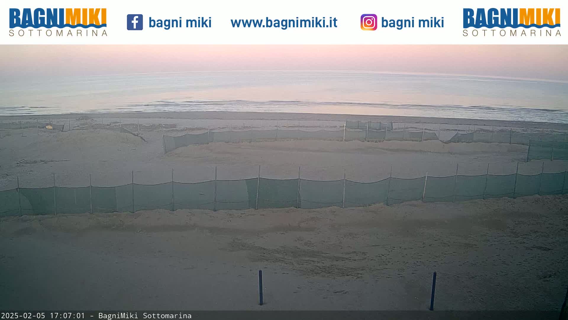  Venezia Sottomarina Beach Live Cam - Venice, Veneto, Italy