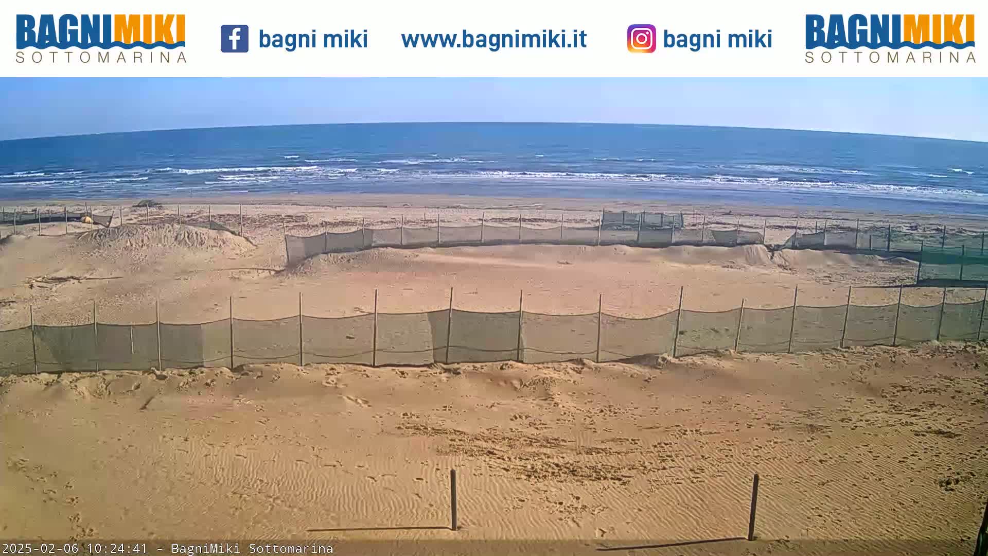  Venezia Sottomarina Beach Live Cam - Venice, Veneto, Italy