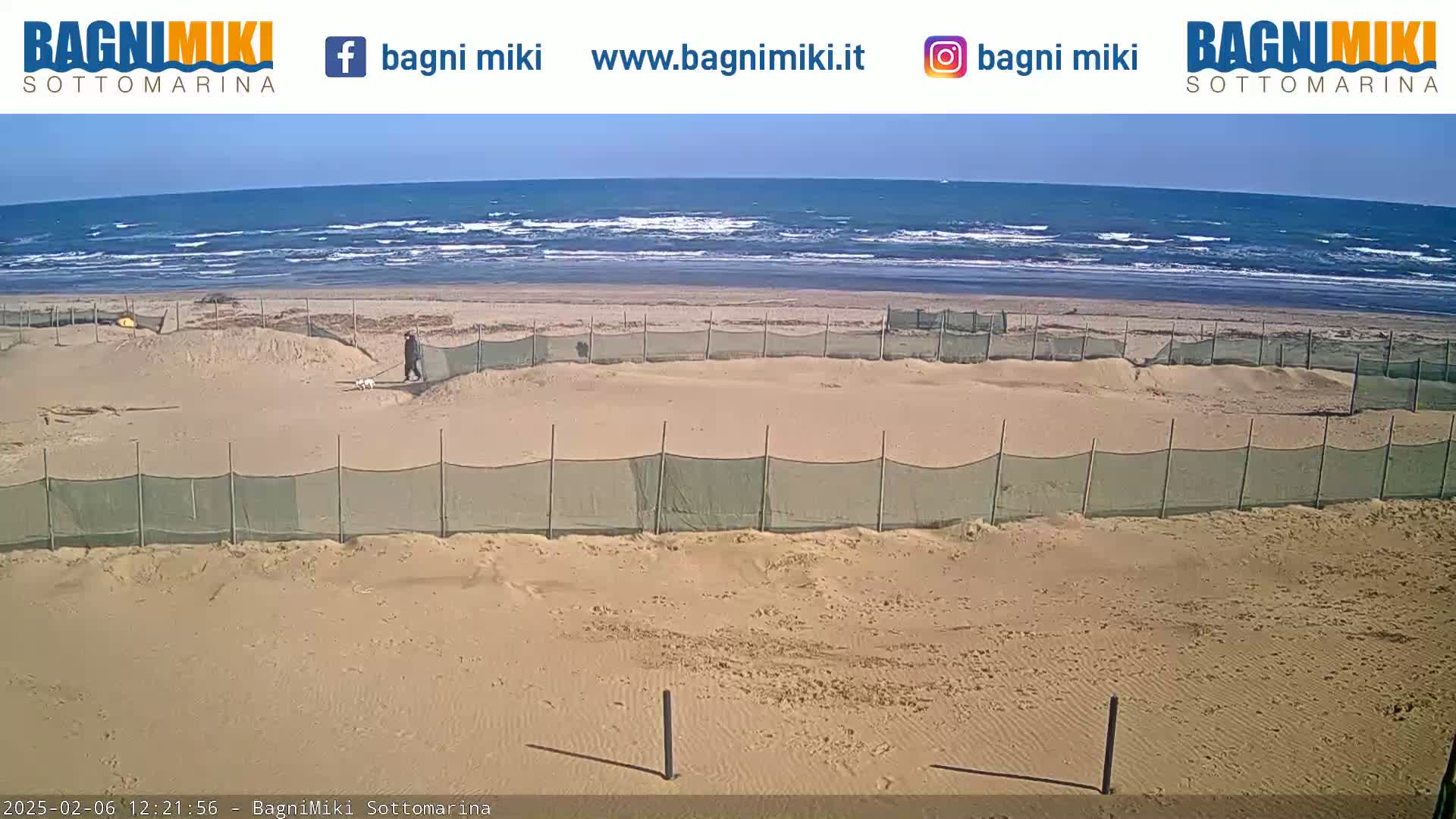  Venezia Sottomarina Beach Live Cam - Venice, Veneto, Italy
