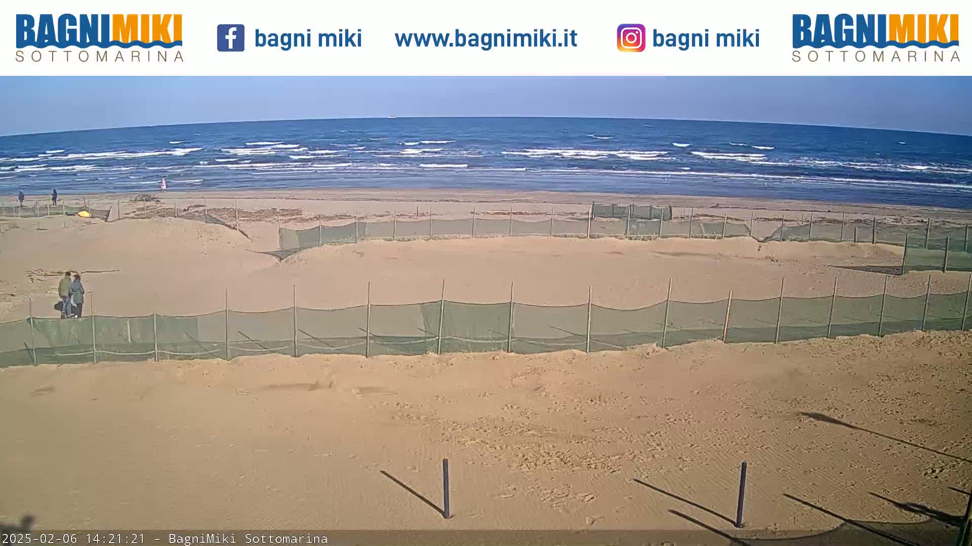  Venezia Sottomarina Beach Live Cam - Venice, Veneto, Italy