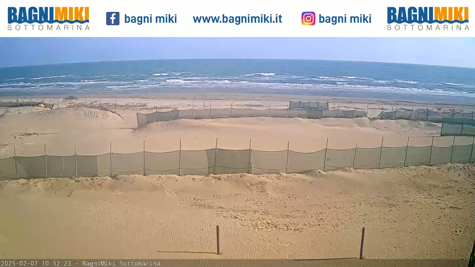  Venezia Sottomarina Beach Live Cam - Venice, Veneto, Italy