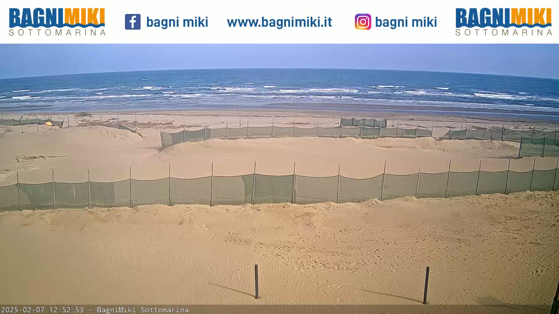  Venezia Sottomarina Beach Live Cam - Venice, Veneto, Italy