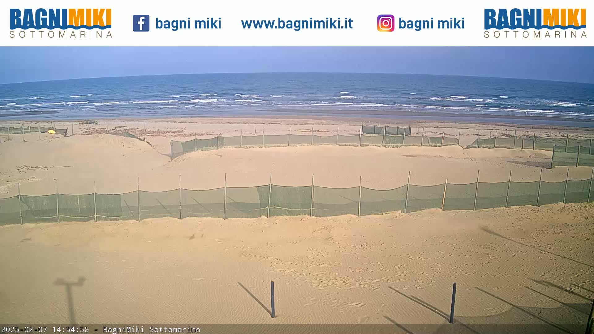  Venezia Sottomarina Beach Live Cam - Venice, Veneto, Italy