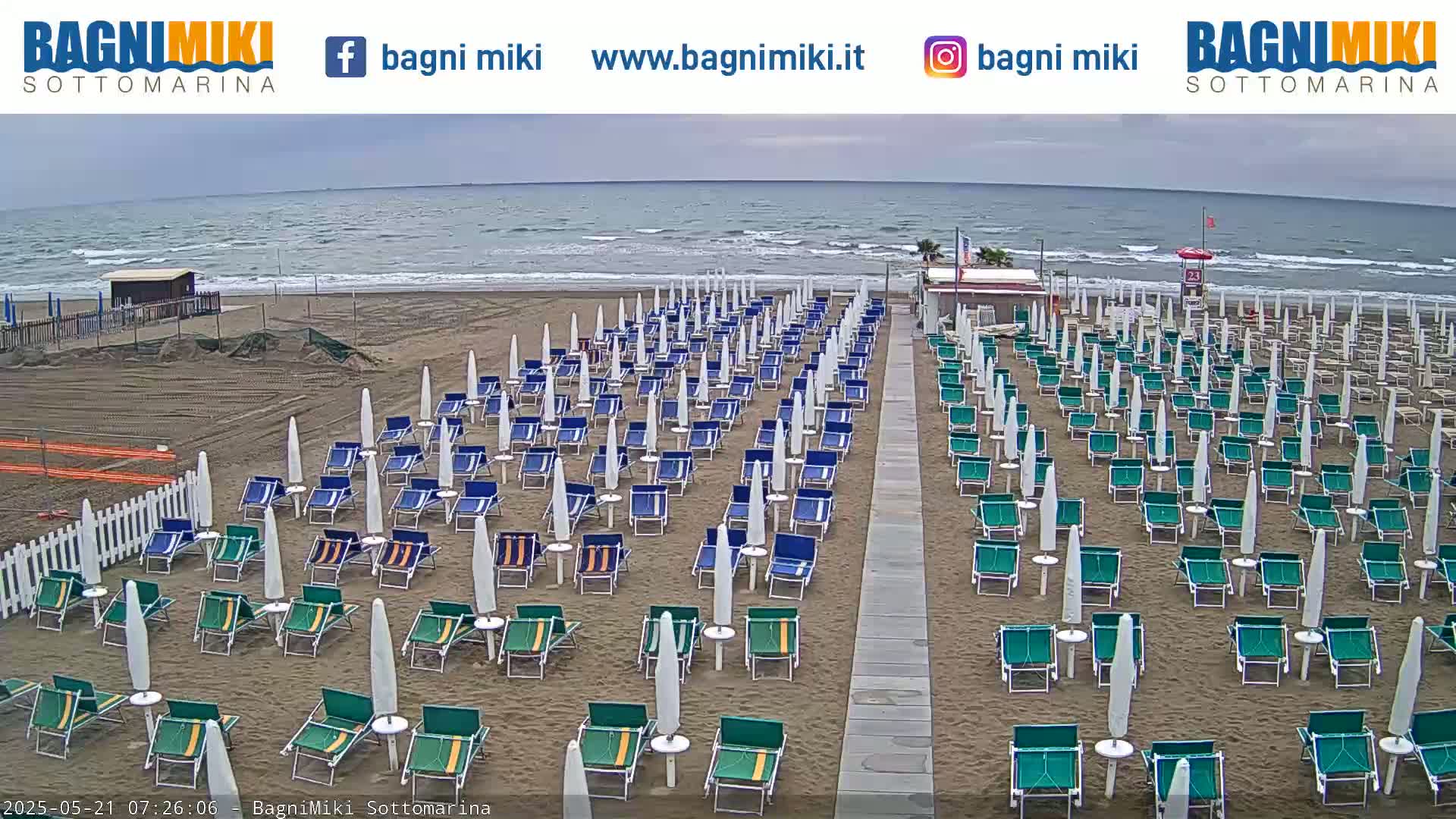  Venezia Sottomarina Beach Live Cam - Venice, Veneto, Italy