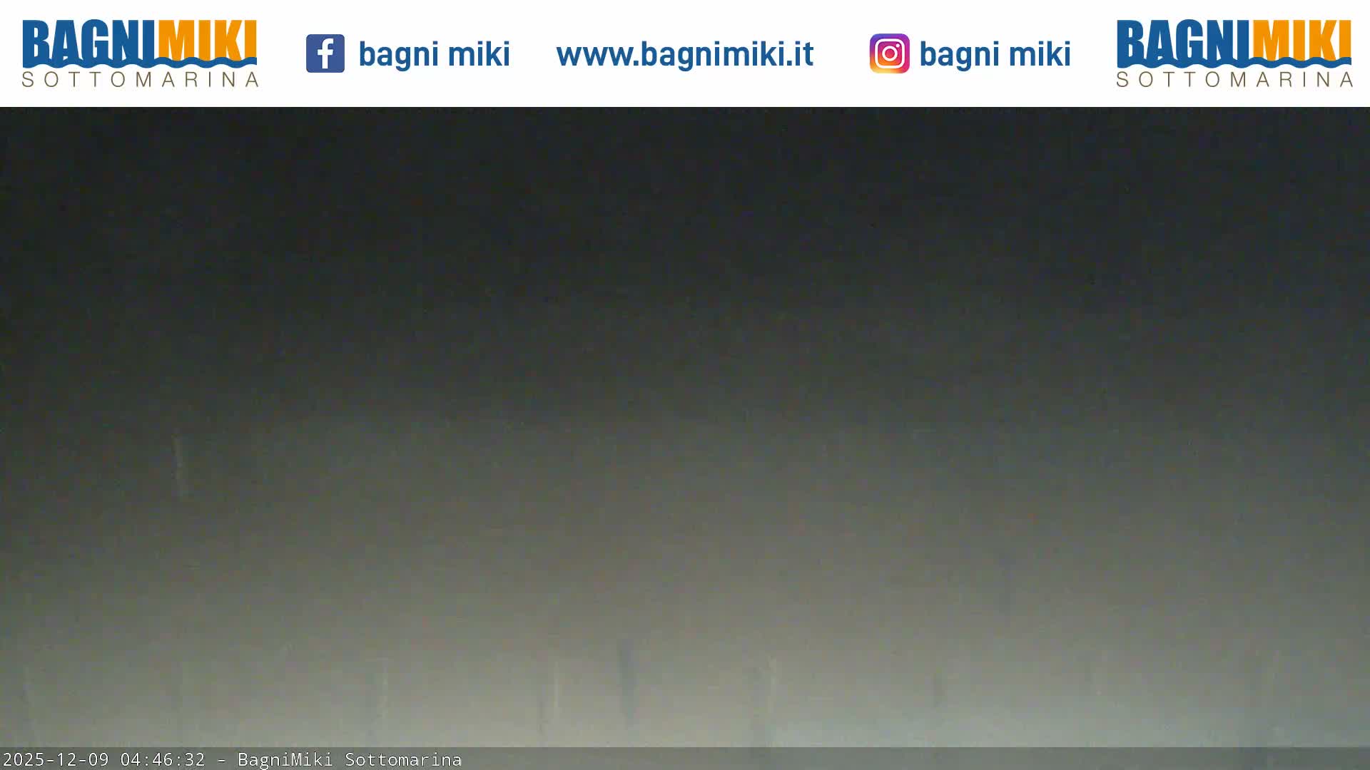 Venezia Sottomarina Miki Beach East View Live Cam - Venice, Veneto, Italy