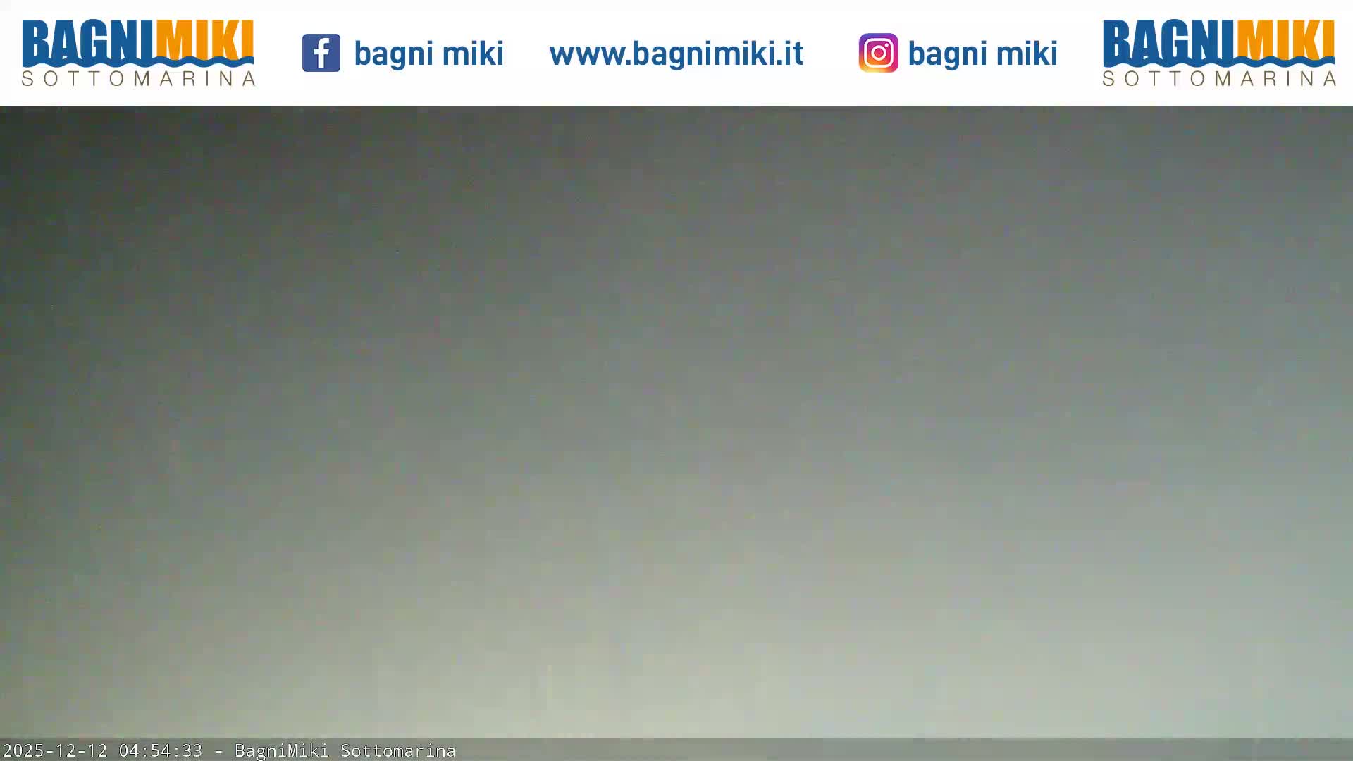 Venezia Sottomarina Miki Beach East View Live Cam - Venice, Veneto, Italy