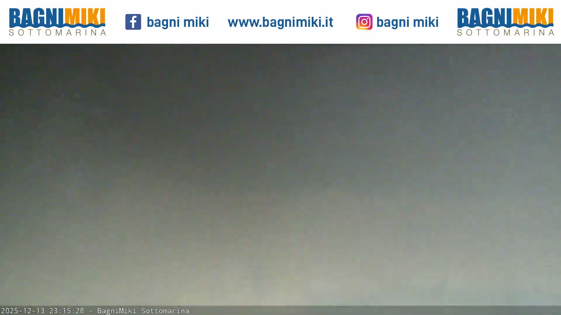 Venezia Sottomarina Miki Beach East View Live Cam - Venice, Veneto, Italy