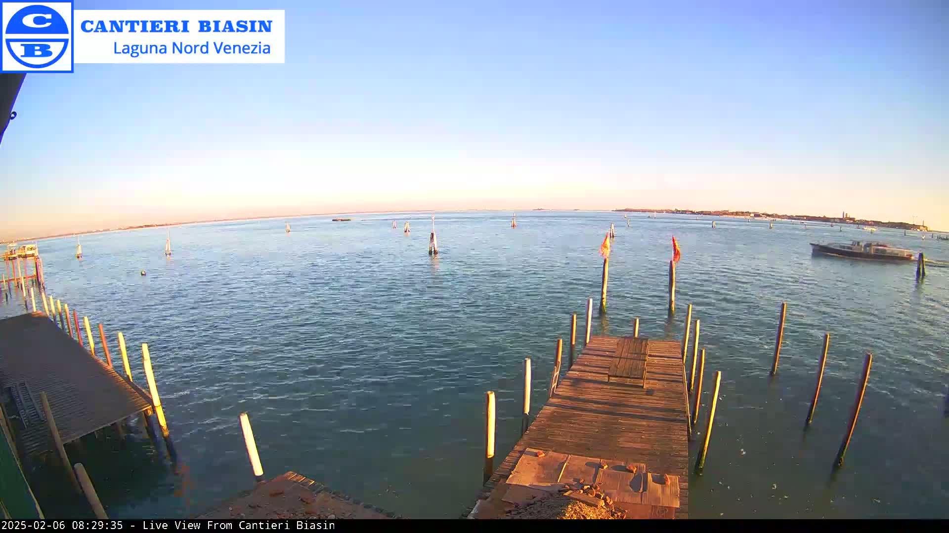 Laguna Nord Venice (North Lagune) from Cantieri Biasin -  Veneto, Italy