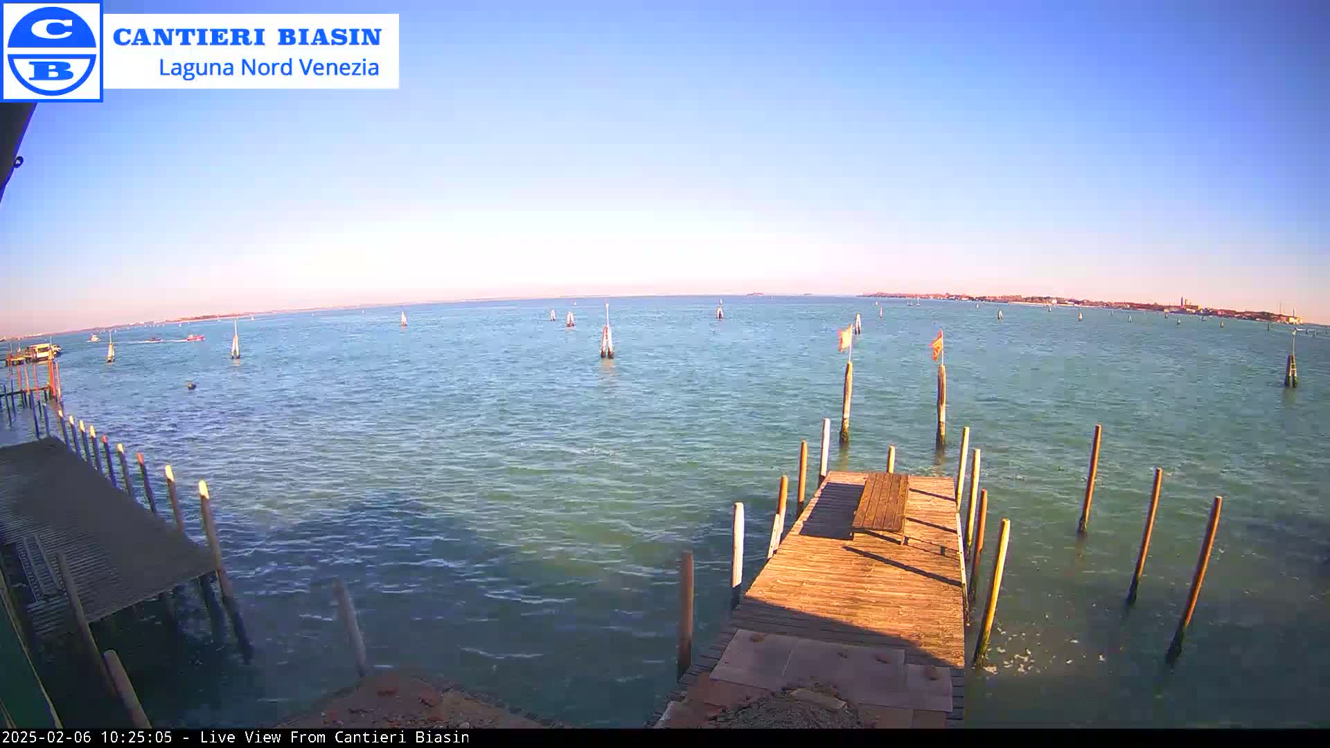 Laguna Nord Venice (North Lagune) from Cantieri Biasin -  Veneto, Italy