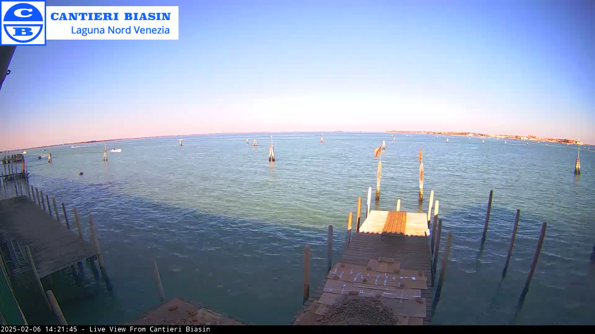 Laguna Nord Venice (North Lagune) from Cantieri Biasin -  Veneto, Italy