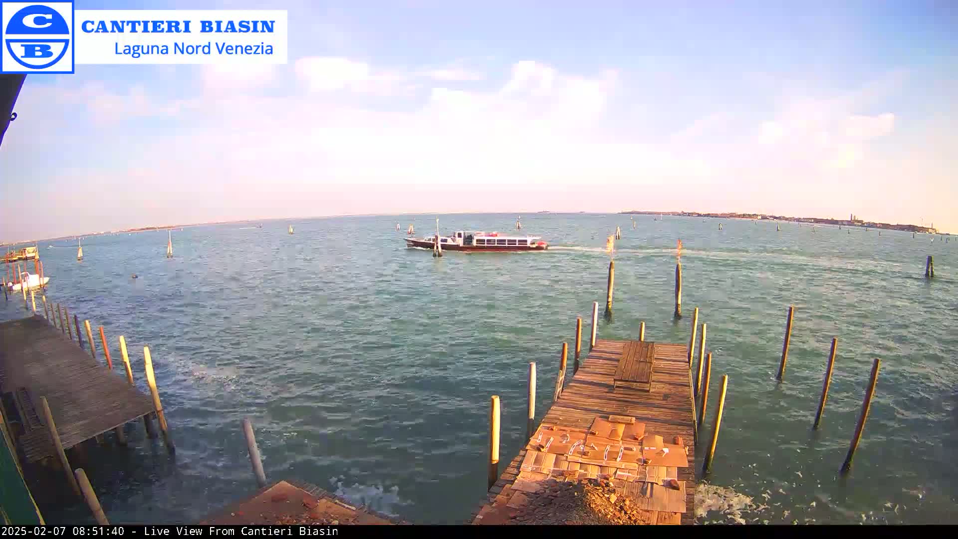 Laguna Nord Venice (North Lagune) from Cantieri Biasin -  Veneto, Italy