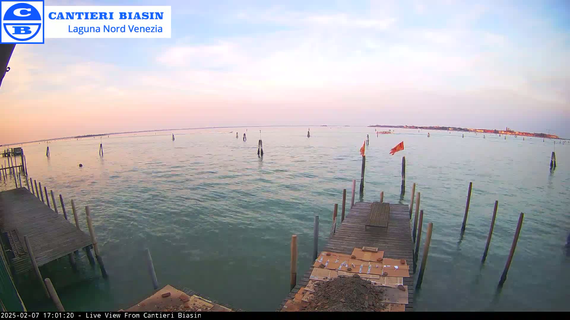 Laguna Nord Venice (North Lagune) from Cantieri Biasin -  Veneto, Italy