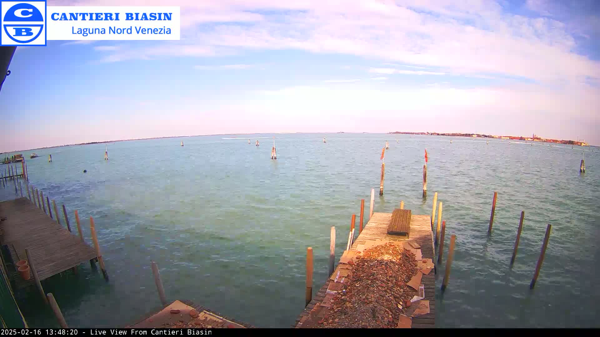 Laguna Nord Venice (North Lagune) from Cantieri Biasin -  Veneto, Italy
