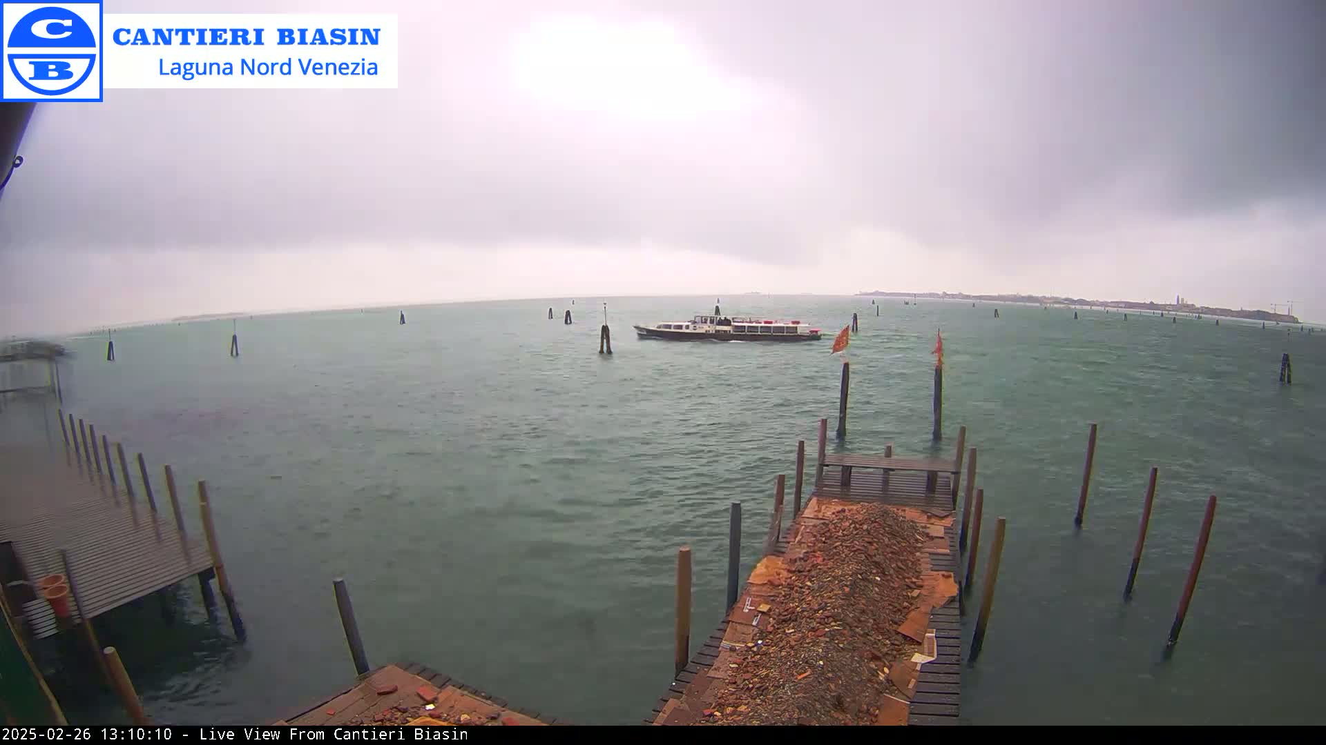 Laguna Nord Venice (North Lagune) from Cantieri Biasin -  Veneto, Italy