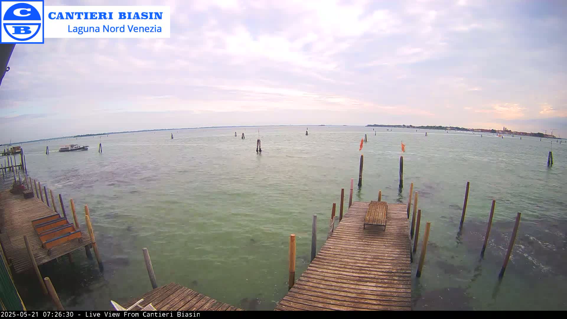 Laguna Nord Venice (North Lagune) from Cantieri Biasin -  Veneto, Italy