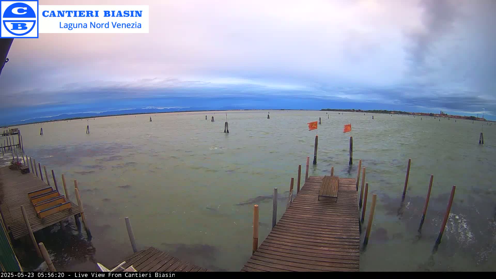 Laguna Nord Venice (North Lagune) from Cantieri Biasin -  Veneto, Italy