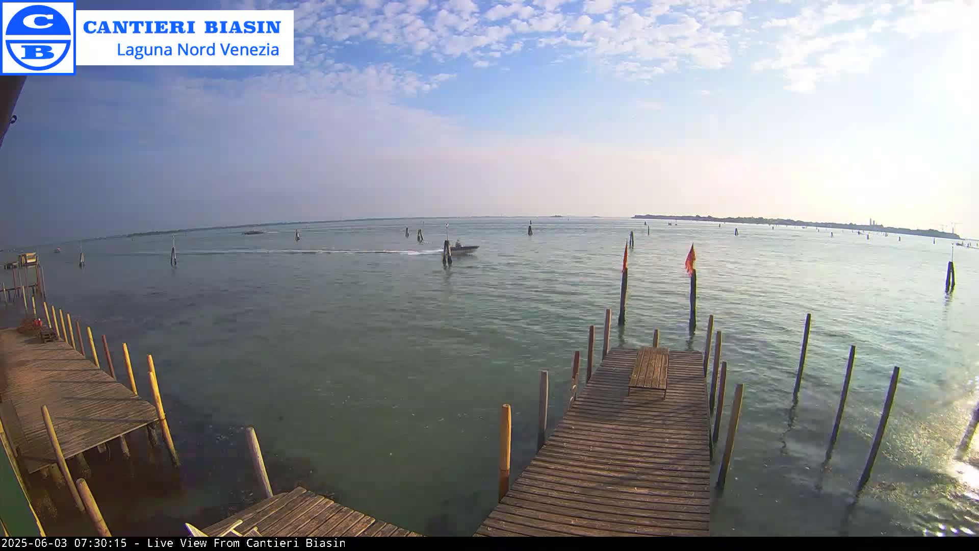Laguna Nord Venice (North Lagune) from Cantieri Biasin -  Veneto, Italy
