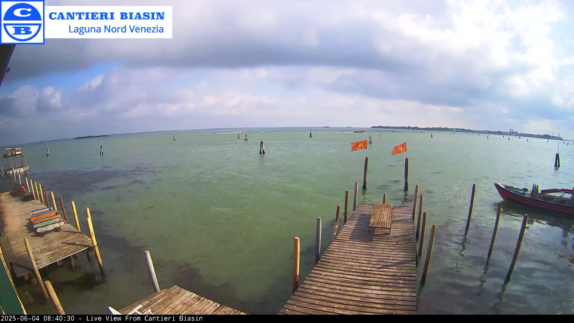 Laguna Nord Venice (North Lagune) from Cantieri Biasin -  Veneto, Italy