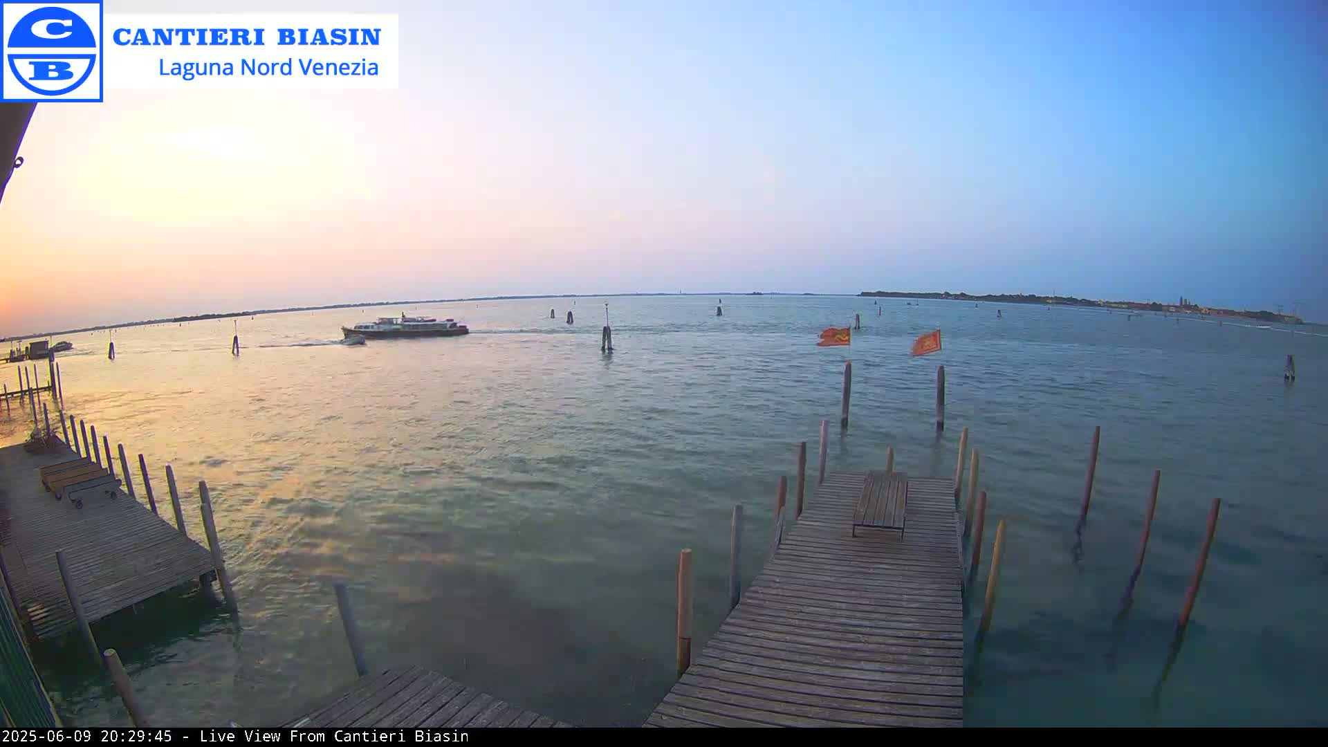 Laguna Nord Venice (North Lagune) from Cantieri Biasin -  Veneto, Italy