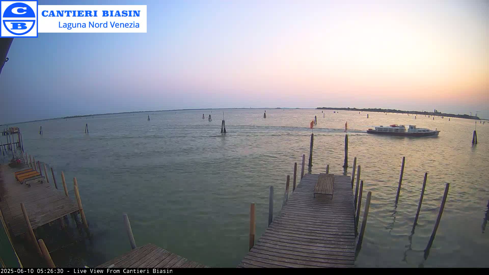 Laguna Nord Venice (North Lagune) from Cantieri Biasin -  Veneto, Italy