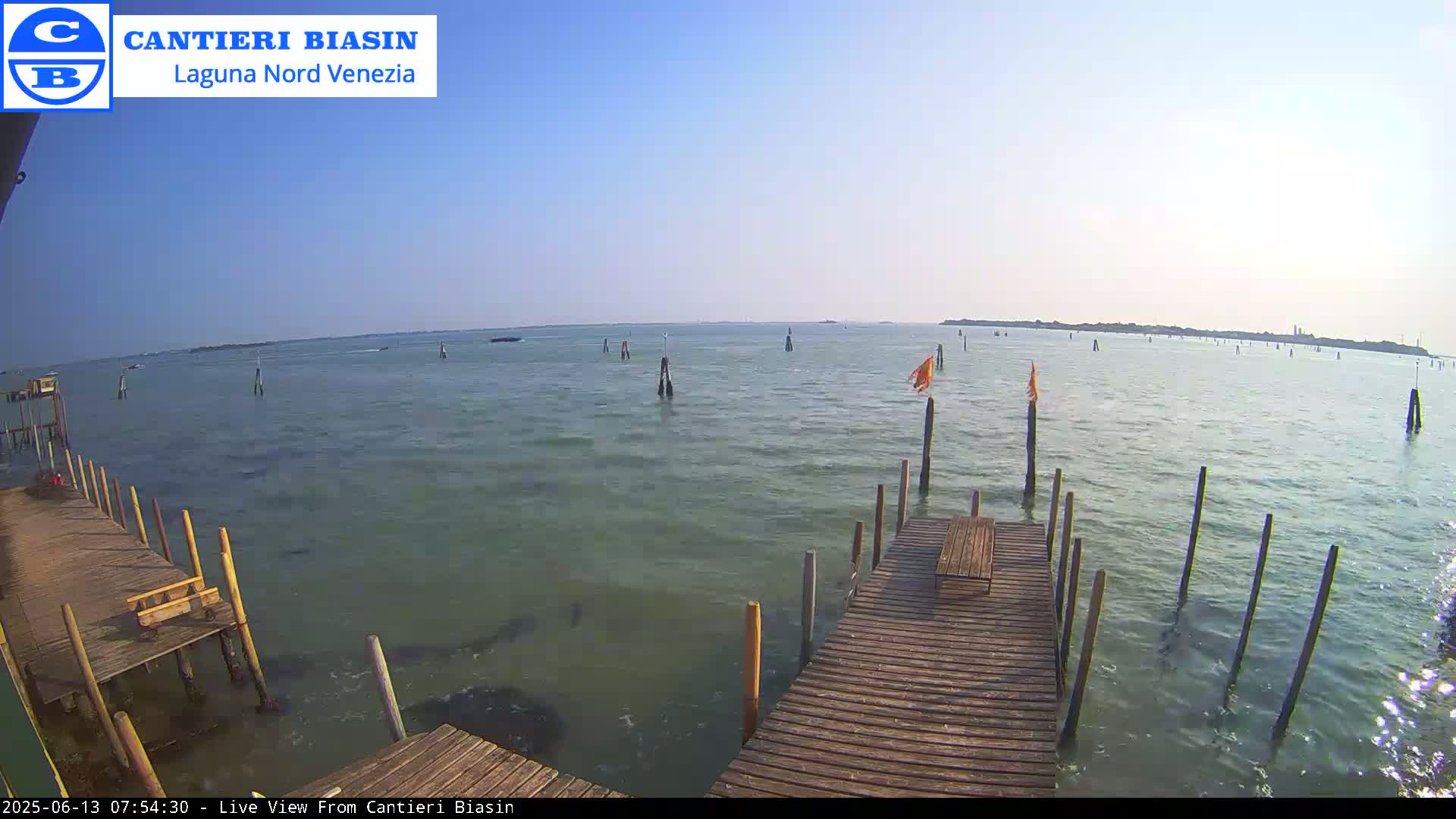 Laguna Nord Venice (North Lagune) from Cantieri Biasin -  Veneto, Italy