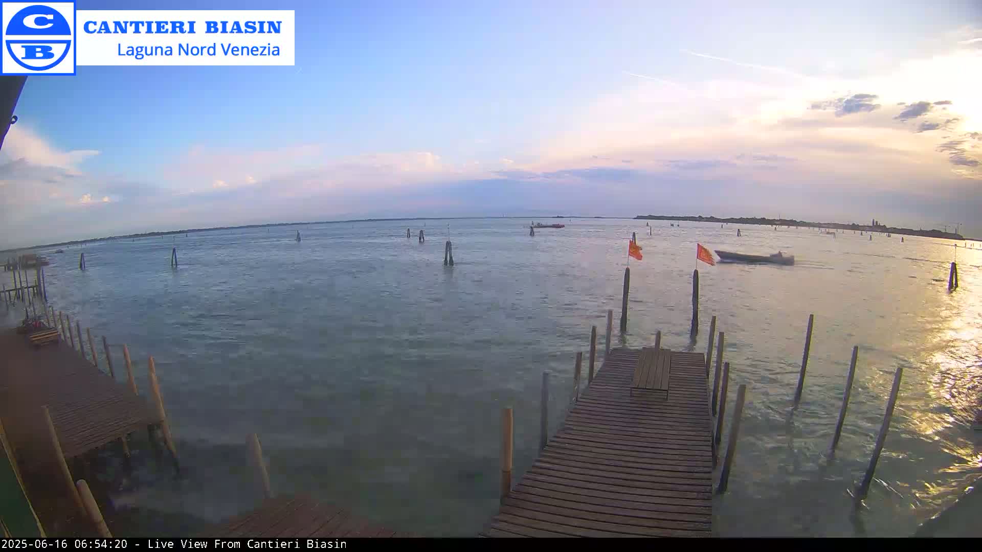 Laguna Nord Venice (North Lagune) from Cantieri Biasin -  Venice, Veneto, Italy