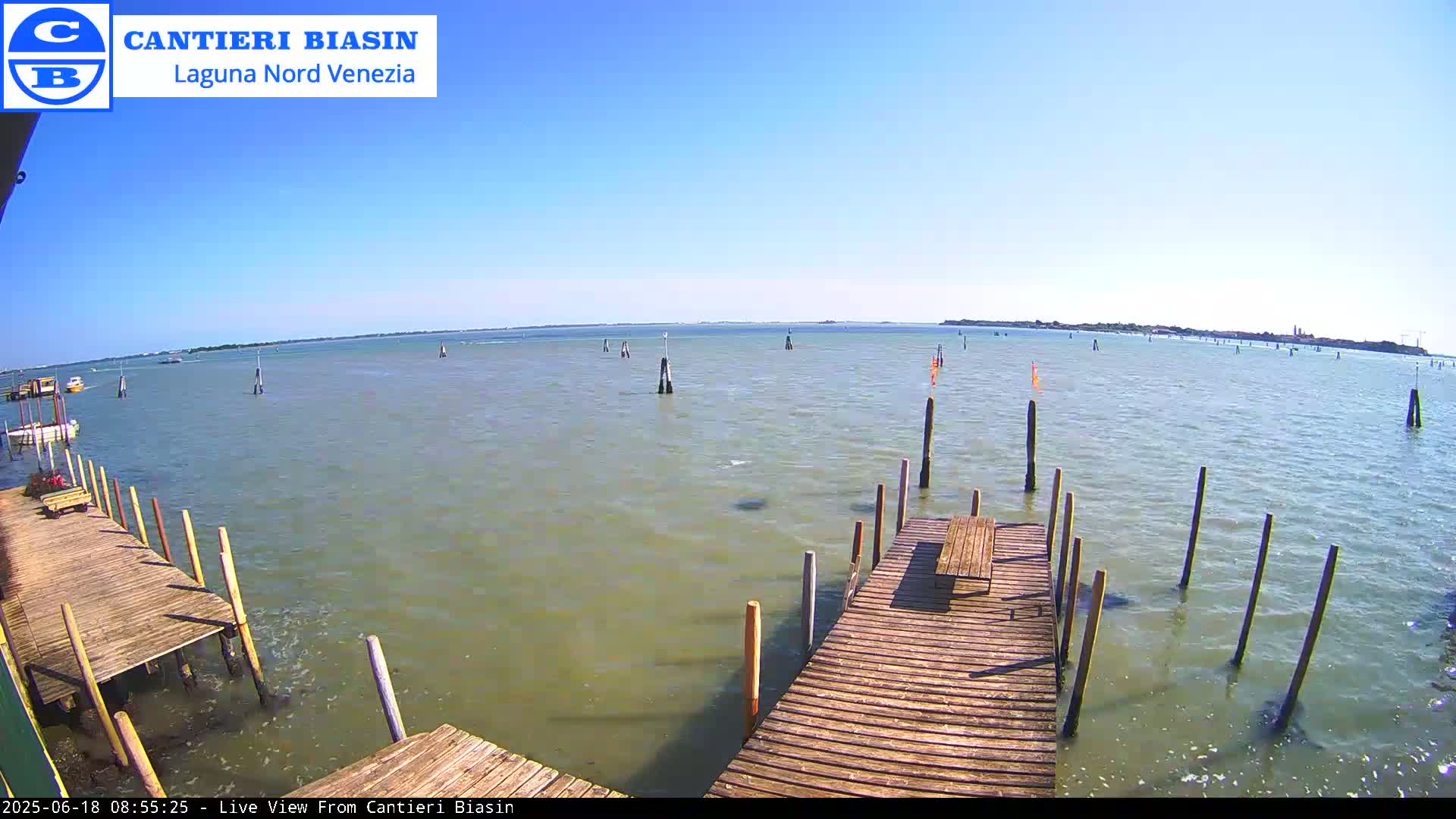 Laguna Nord Venice (North Lagune) from Cantieri Biasin -  Venice, Veneto, Italy