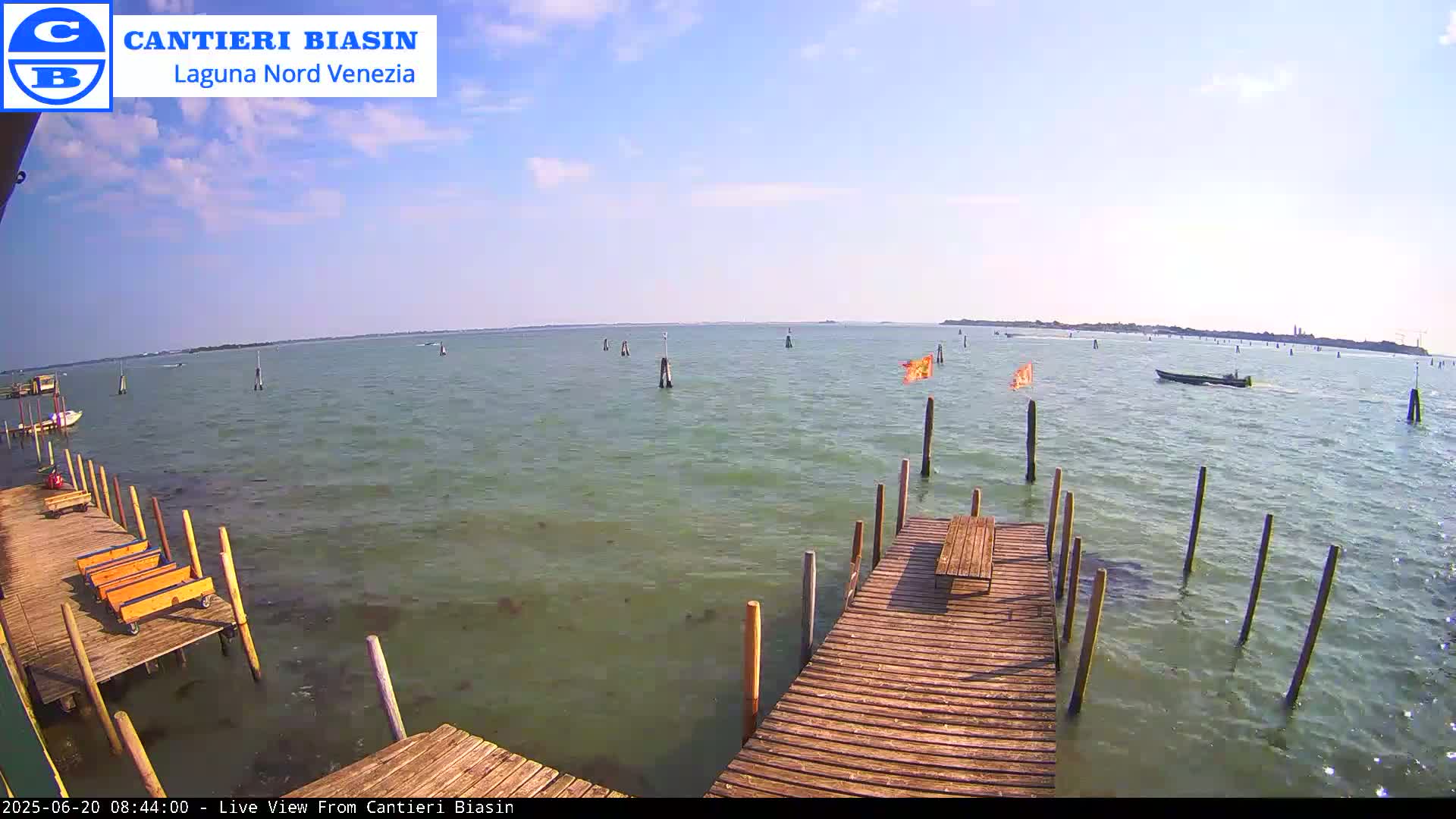 Laguna Nord Venice (North Lagune) from Cantieri Biasin -  Venice, Veneto, Italy