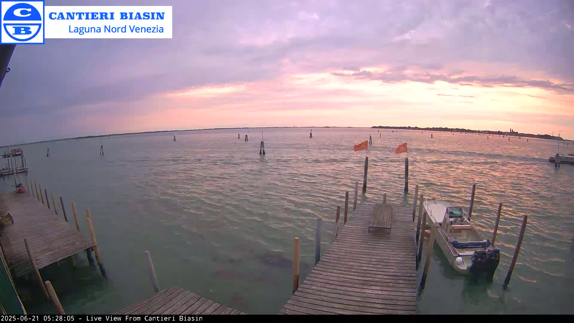 Laguna Nord Venice (North Lagune) from Cantieri Biasin -  Venice, Veneto, Italy